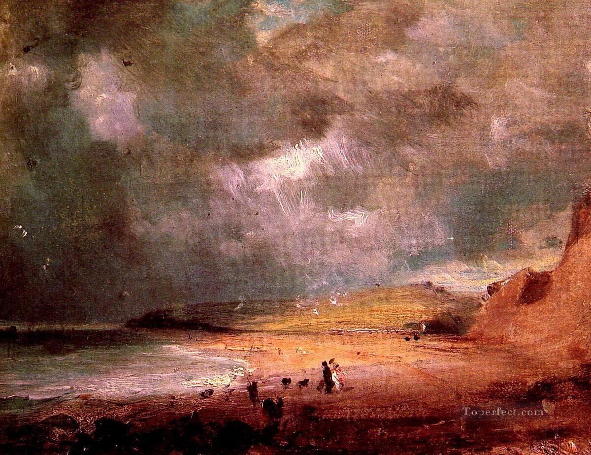 Weymouth Bay2 Romantic landscape John Constable Oil Paintings